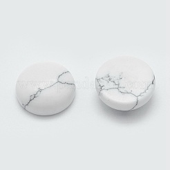 Synthetik howlite Cabochons G-G759-W01