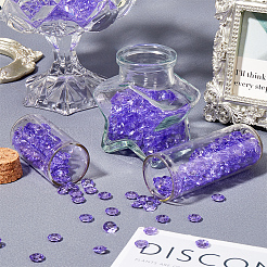 1000 Stück Acryl-Strass-Cabochons mit spitzer Rückseite GACR-SP0001-01A