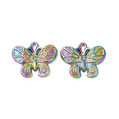 Ionenplattierung (IP) 304 Edelstahl Anhänger Strass-Einstellungen STAS-L268-011MC