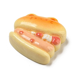 Frühling Kirschblüten Thema opake Harz Decoden Cabochons X-RESI-E055-02C