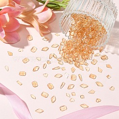 Transparente Strass-Cabochons aus Glas mit flacher Rückseite MRMJ-T063-369B