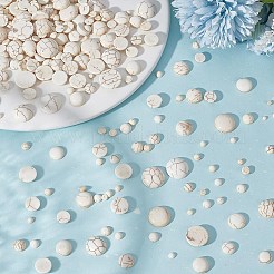 300 Stück synthetische Howlith-Cabochons in 14 Größen G-AR0006-14