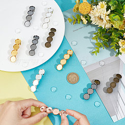 DIY Blanko Kuppel Haarspangen Schmuck Kits DIY-UN0004-70
