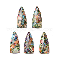Natürlicher imperialer Jaspis gefärbte Cabochons G-R437-07