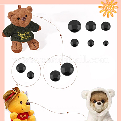11 Plastikpuppen-Sicherheitsaugen im Stil DIY-WH0386-53