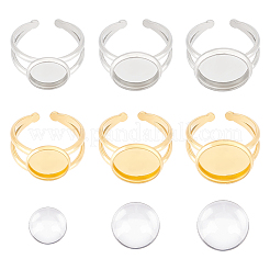 DIY-Kits zur Herstellung von Rohlingen für Kuppelringe DIY-UN0005-62