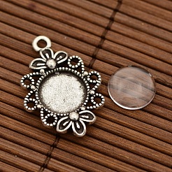 Abalone / Paua Shell und weißes Oberteil und rosa Oberteil mit Messing-Anhänger-Fassungen DIY-X0235-AS
