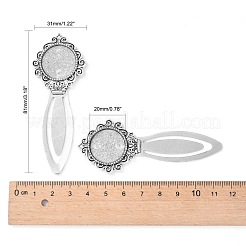 Tibetischer Stil Lesezeichen Fassungen für Cabochon TIBE-S157-AS-NR