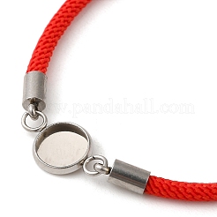 Herstellung von Milano-Kordeln und Armbändern aus Edelstahl 304 MAK-H004-02B-P02