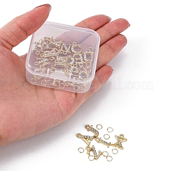 24 stücke 12 stile legierung kristall strass cabochons MRMJ-YW0002-006