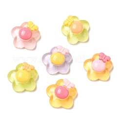 Durchscheinende Cabochons aus Kunstharz im Cartoon-Stil RESI-C039-01Q