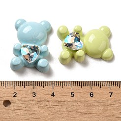 Undurchsichtige Decoden-Cabochons aus Harz CRES-P033-04