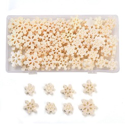 100 Stück 3 Stile undurchsichtige Harz-Decoden-Cabochons RESI-XCP0002-20