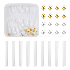 DIY Wunschflasche Anhänger Herstellung Kits DIY-CD0001-23