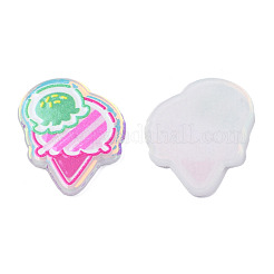 Transparent bedruckte Acryl-Cabochons TACR-N016-33