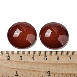 Synthetische Edelsteine imitierten Karneol-Cabochons G-G075-09B