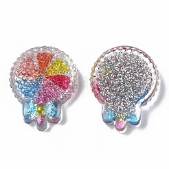 Transparente Decoden-Cabochons aus Harz CRES-N034-13