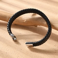 Geflochtenen Lederband Armbänder BJEW-I200-08