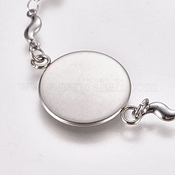 Herstellung von Armbändern aus Edelstahl 304 STAS-WH0014-22P