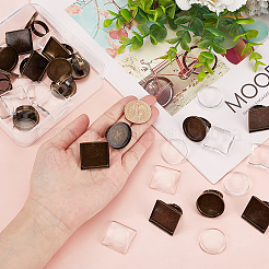 DIY-Set zur Herstellung von Fingerringen mit blanker Kuppel DIY-DC0001-79