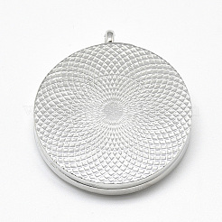 Legierung Diffusor Medaillon Anhänger PALLOY-Q352-10