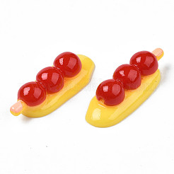 Undurchsichtige Cabochons aus Epoxidharz CRES-S358-60
