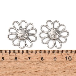 201 Edelstahl-Cabochons STAS-C130-13P
