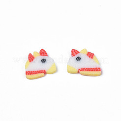 Handgemachter Ton-Cabochon CLAY-N006-69