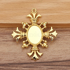 Legierung Fassungen für Cabochon PW-WGAB9EB-09
