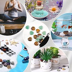 20 Stück 2 Stil natürliche gemischte Cabochons G-FH0001-21