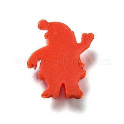Weihnachts-Cartoon-Cabochons aus undurchsichtigem Harz RESI-K019-50
