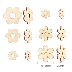 Holz Cabochons WOOD-O004-03