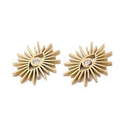 Ionenplattierung (IP) 304 Edelstahl-Cabochons STAS-Q215-51G