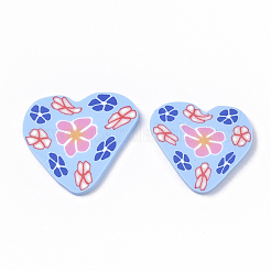 Handgemachter Ton-Cabochon X-CLAY-S092-53B