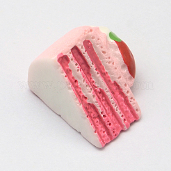 Dreieck-Kuchen-Deko-Cabochons aus Kunstharz CRES-R183-23A