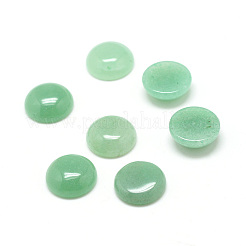 Natürlichen grünen Aventurin Cabochons X-G-T020-8mm-02