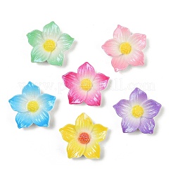 Undurchsichtige Harz-Email-Cabochons CRES-D308-07