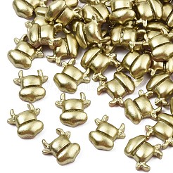 Sprühlackierte Cabochons aus undurchsichtigem Harz CRES-N027-13