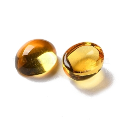 Transparente Glas Cabochons GLAA-B015-07A