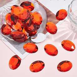 Acrylrhinestone-Cabochons mit flacher Rückseite GACR-GA0001-01