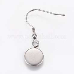 Edelstahl Ohrringe EJEW-WH0001-A05