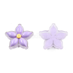 Transparente Harz-Email-Cabochons CRES-N018-053A