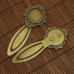 20 mm freie gewölbte Glas Cabochon Abdeckung für antike Bronze diy Legierung Porträt Lesezeichen Herstellung DIY-X0125-AB-NR