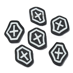 Handgemachter Ton-Cabochon CLAY-M005-17