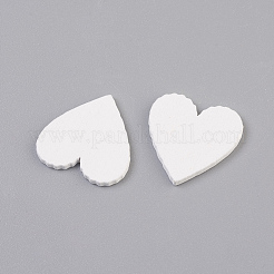 Sprühlackierte Holz-Cabochons WOOD-L007-28