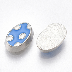 Legierung Schmelz Cabochons PALLOY-T054-99