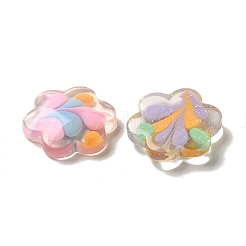 Transparente Decoden-Cabochons aus Harz RESI-D008-05B