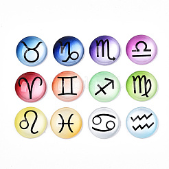 Glas cabochons GGLA-N043-002