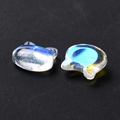 Galvanisische Glas Cabochons EGLA-D007-03
