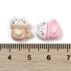 Undurchsichtigen Cabochons RESI-K043-10F